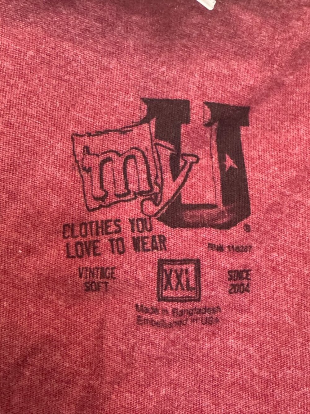 My U Arizona State Mens Maroon Tank Top XXL - Picture 5 of 5